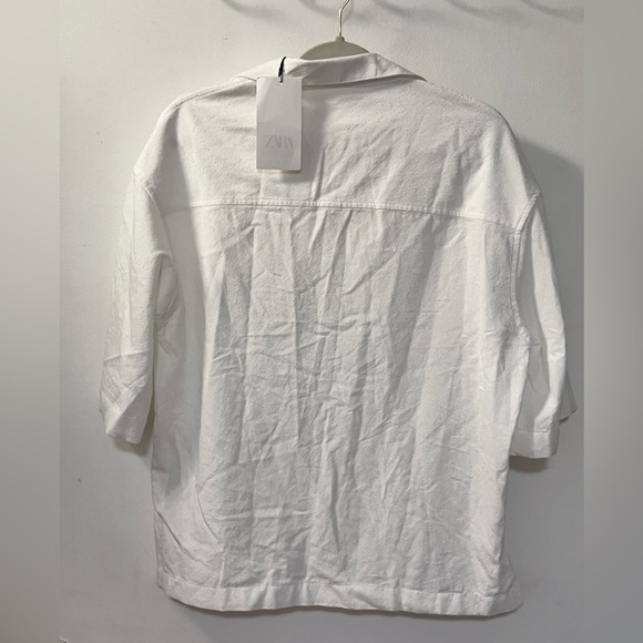Nwt- Zara Man- Boucle textured shirt- Small - Picture 6 of 8